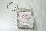 ice cube keychain with customers' logo as promotion gifts. beverage & beer
