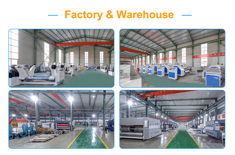 High Temperature Range Corrugated Cardboard Production Machine for Single Face Paper