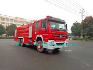 Quality 10 Wheelers Security Fire Brigade Truck Fire Engine Vehicles 3 Axle LHD/RHD Steering wholesale