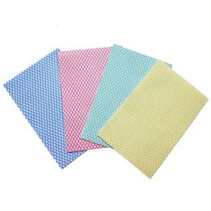 Quality Chemical Bond Disposable Cleaning Wipes Diamond Pattern Multiscene wholesale