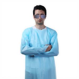 Quality Water Repellent CPE Aprons , Disposable Plastic Aprons With Sleeves wholesale