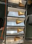 3.37kw 8kg/h Natural Gas Suger Cone Baking Machine