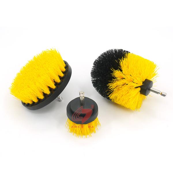 Cheap Zhenda 3 Pack Electric Drill Cleaning Brush Set PP Nylon for sale