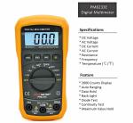 Frequency Test Auto Range Digital Multimeter 140mm × 67mm × 30mm High Safety