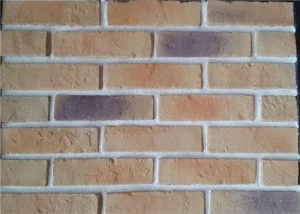 Lightweight Artificial Outdoor Faux Brick Panels For Apartment / Hospital /