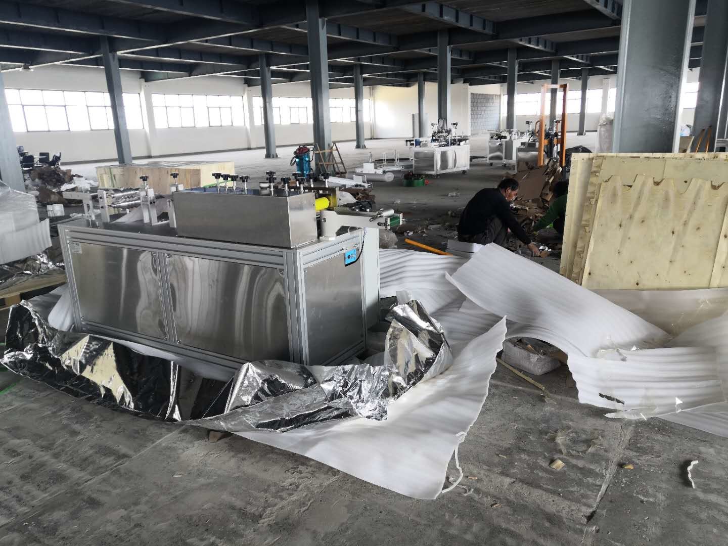 Disposable Nonwoven Face Mask Making Machine Face Mask Production Line