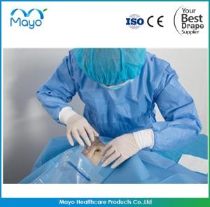 Quality 45gsm SMS Eye Drapes Disposable Ophthalmic Surgical Drape OEM wholesale