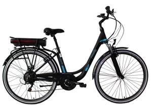 Quality 350W Battery Operated Push Bikes 700x38C Tires Adjustable Stem Max Loading 25kgs wholesale