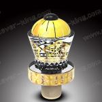 30x60mm Aluminium Glass Bottle Corks For Luxury Liquor