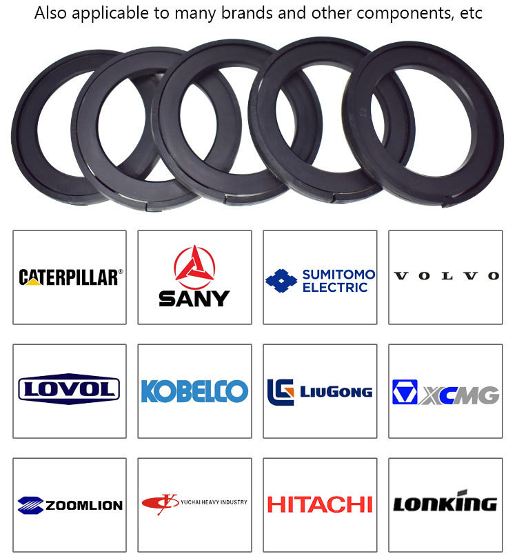 OEM OK Seal Excavator Hydraulic Seals CAT Komatsu Hitachi Piston Seal Wholesale