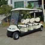 Popular Outdoor 6 Seater Golf Cart With Aluminum Rim , 48V Battery Voltag