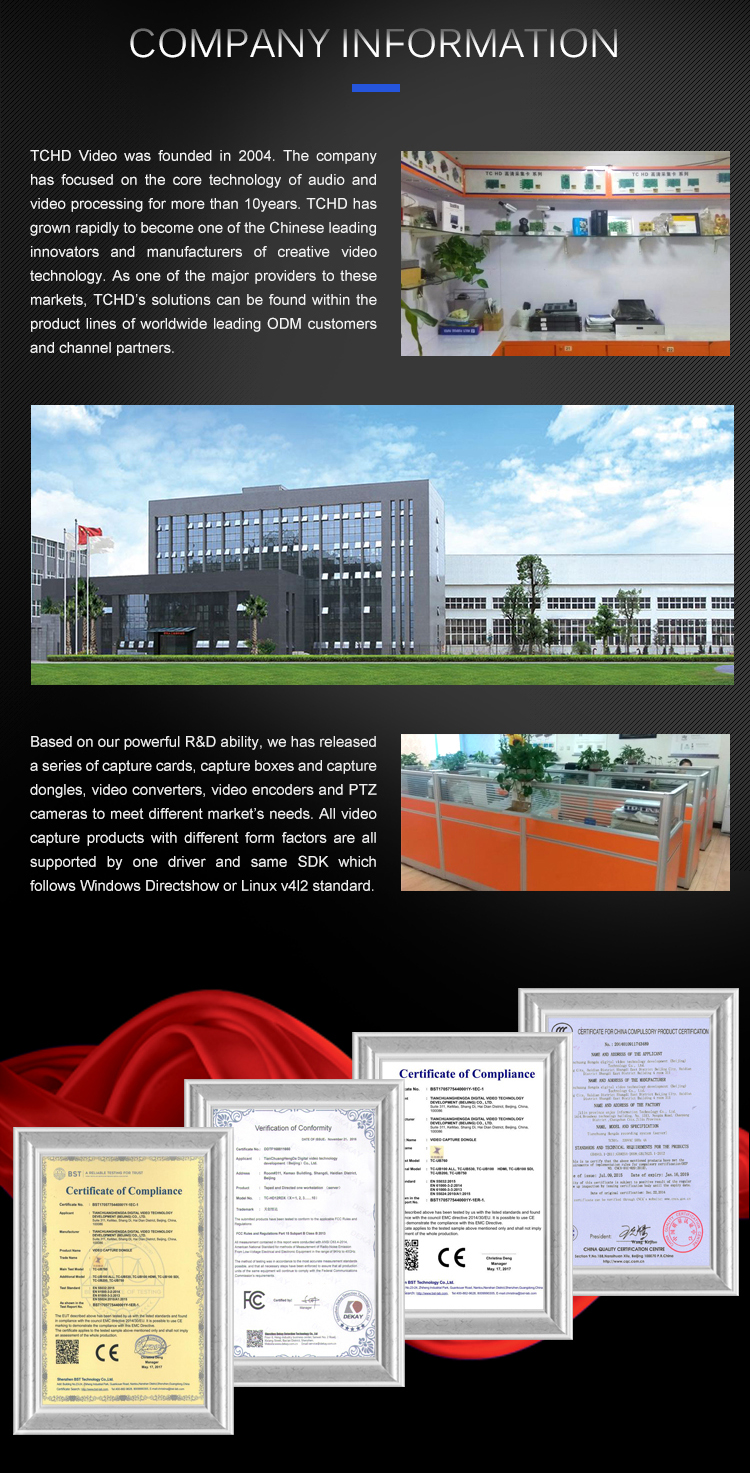 WiFi Streaming Video Conference Device Encoder Decoder For Game Live Streaming