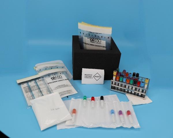 High Durability 95kpa Disposable Biodegradable Biohazard Specimen Bag High