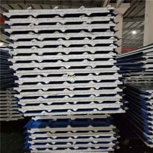 Quality prefab home roof 30mm eps silver paper sandwich panel building materials wholesale