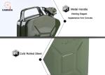 Reliable 20L Auto Fuel Tanks Cans , Easy Operation American Jerry Can With A