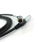 Gev220 Leica Survey Accessories Y Type Cable Connect Pc / External Battery