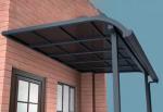 Outdoor Aluminum Frame Polycarbonate Canopy Balcony Awning Patio Covering