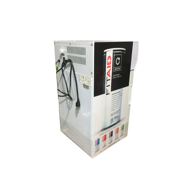 40LGlass Door Drink Display Refrigerator Monster Energy Mini Beer Can Fridge SC40B