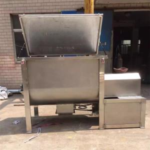 Quality 37KW U Shape Horizontal Ribbon Blender Nuts Rice Sugar Salt Tea Powder Mixer Machine wholesale