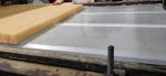 Warehouse Use Fireproof Glass Wool Sandwich Panel High Density Glass Wool