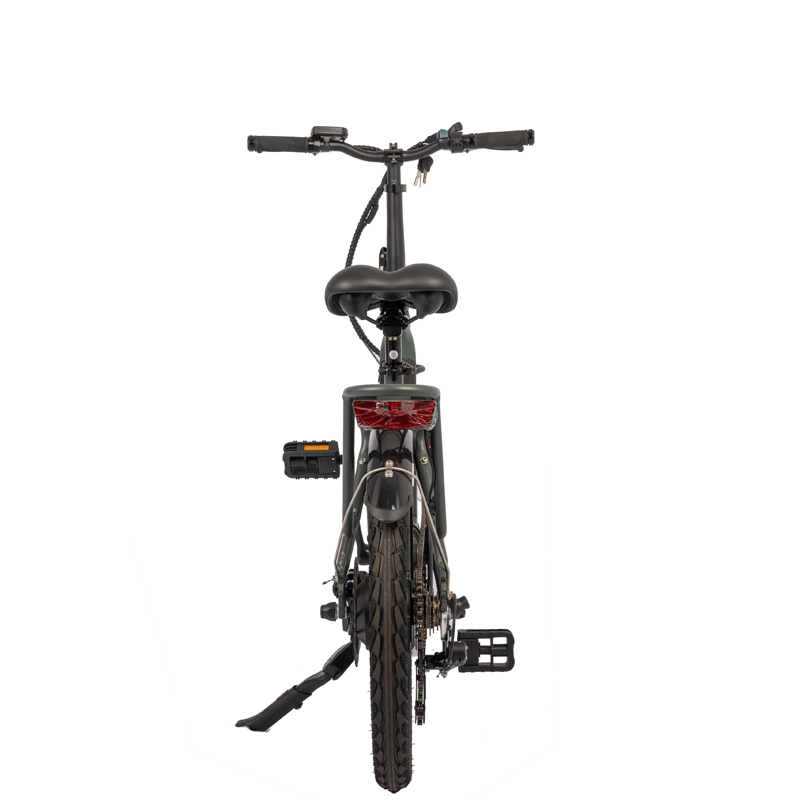36V 10AH Electric Folding Bike Customized Multicolored 20 Inch Shimano 7 Speed Ebike