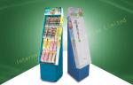 Promotions Hook Custom Cardboard Display Stands Environment Friendly