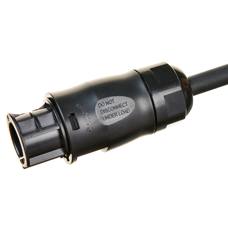 16A Straight Schuko H07RN-F Rubber Sheath Middle Swithed Leakage Protection and End With Betteri BC01 Connector Power Cord