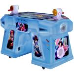 Blue Coin-Operated Amusement Machine Two Person Arcade Fishing Joystick Game