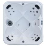 Modern Acrylic Outdoor Freestanding Whirlpool Spa Massage Bathtub