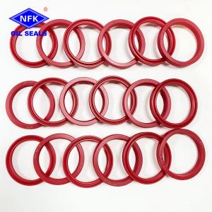 China Shore A 60 Red NFK UN Hydraulic Rod Seals For Excavator on sale