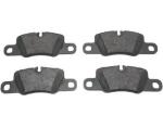 Low Dust Auto Brake Pads With Semi - Metal / Non - Asbestos / Ceramic Material