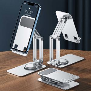 Quality Foldable Desk Swivel Phone Holder Cell Phone Desktop Stand Alloy wholesale