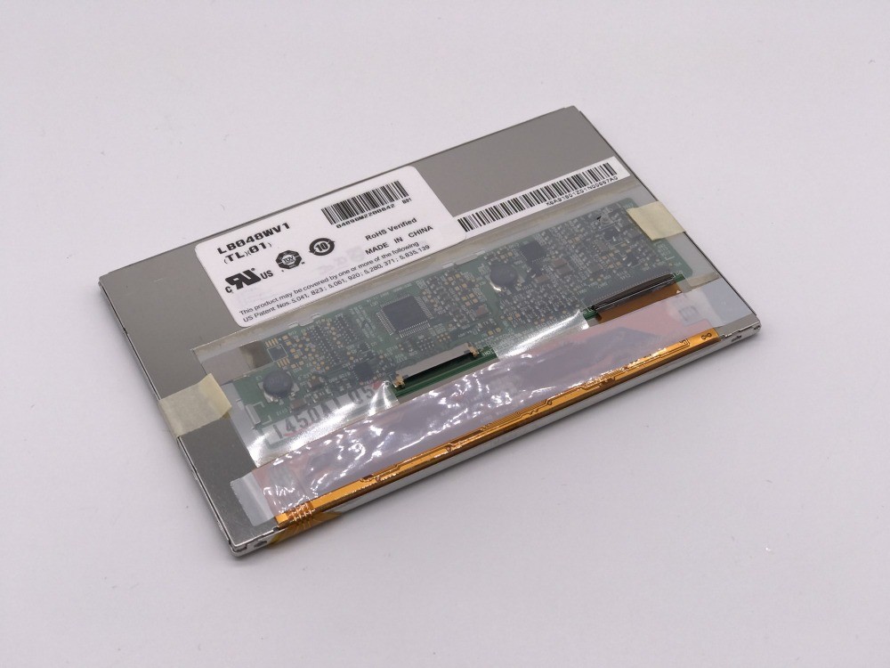 800*480 Pixels Industrial LCD Display LG 4.8 Inch LB048WV1-TL01 For BENQ S6MID UMPC