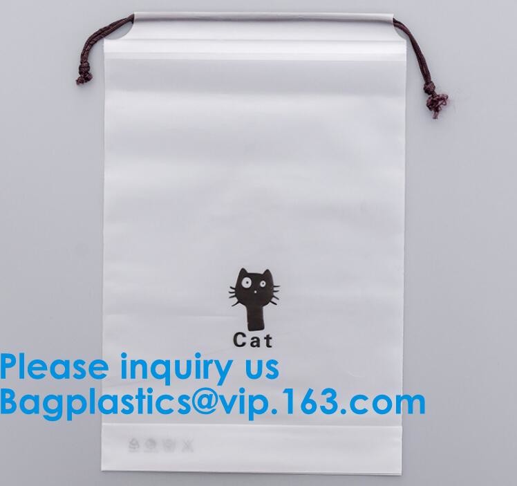 Dust Cover Big Plastic Drawstring Bags Multi-Purpose for Storage and Keeping Luggage, Big Dolls, Blankets, Pillows, Suit