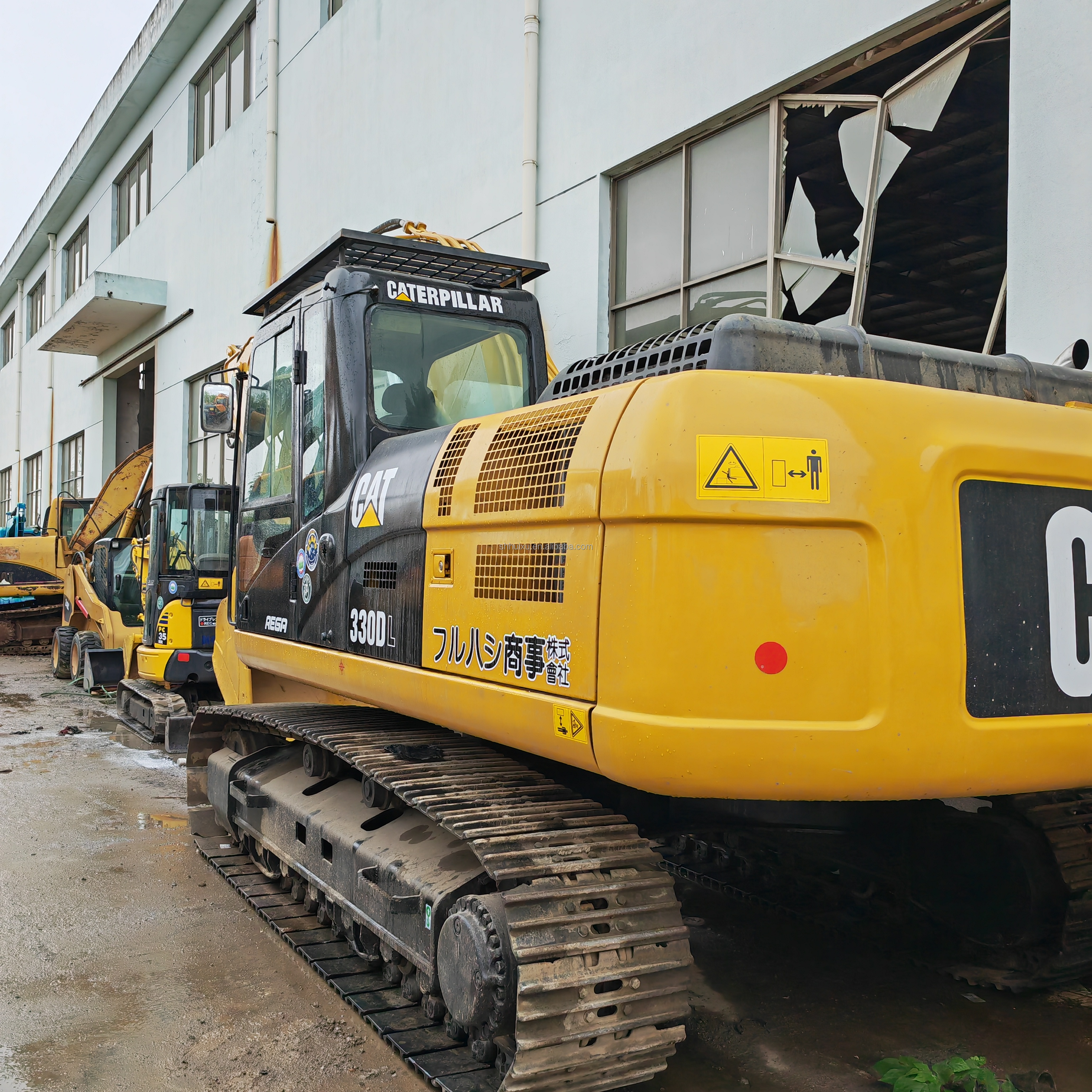 High heavry machine used excavator machinery CAT 330D diesel engine excavator escavator
