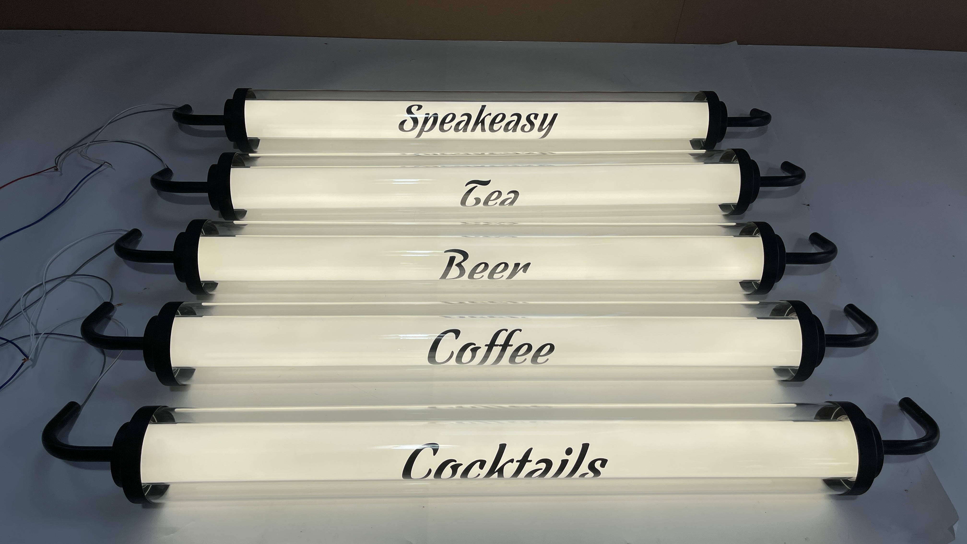 Customized Round Acrylic Vacuum Blisters Led 3D Letters Outdoor Light Box for Outdoor