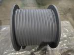 CNC Machined Galvanized Steel Rope Winching Drum With Drawing