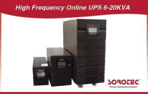 Quality Large LCD N + N online 50Hz 4.2A 240VDC 10KVA / 8000W 110V UPS HP9116B wholesale