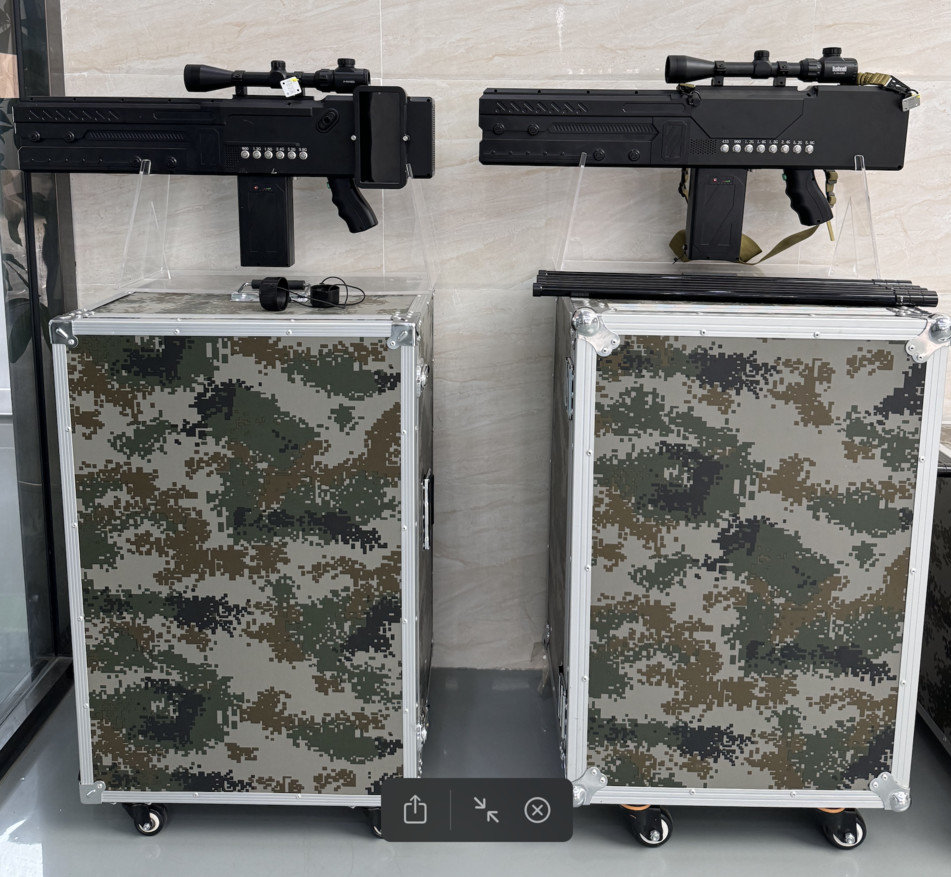Camouflage Jamming Gun 2000m Anti FPV Jammer UAV Portable Jammer Gun