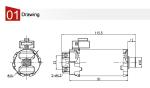 Power Seat Adjustment Motor