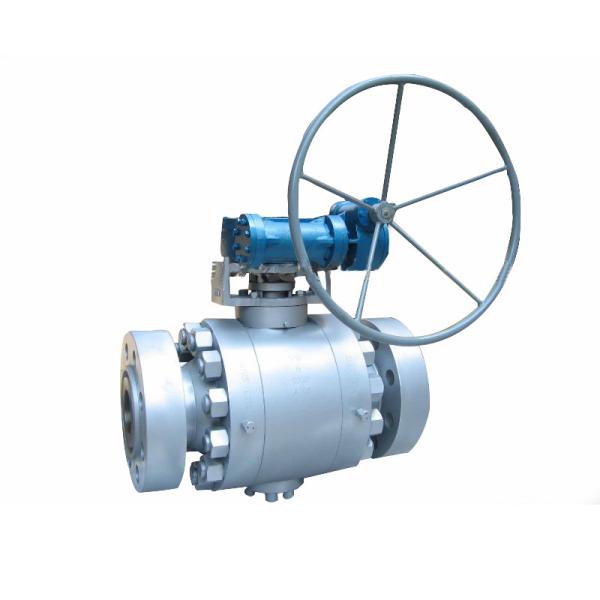 Cheap 2500lb API 6D Trunnion Mounted Carbon Steel Ball Valve for sale