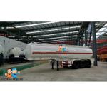 High Pressure 12 Tires ISO CCC Q235 40KL Oil Tank Trailer