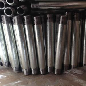 Quality Galvanzied Steel Iron Pipe Nipples NPT thread wholesale