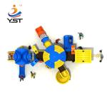 Customized Kids Plastic Children Playground Big Slides Outdoor