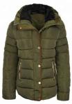 Fur Hood Womens Warm Waterproof Coat Loose Style For Winter Mid Thickness