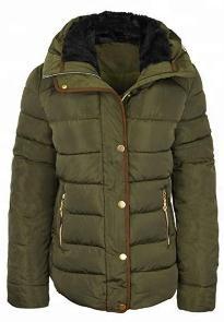 Quality Fur Hood Womens Warm Waterproof Coat Loose Style For Winter Mid Thickness wholesale