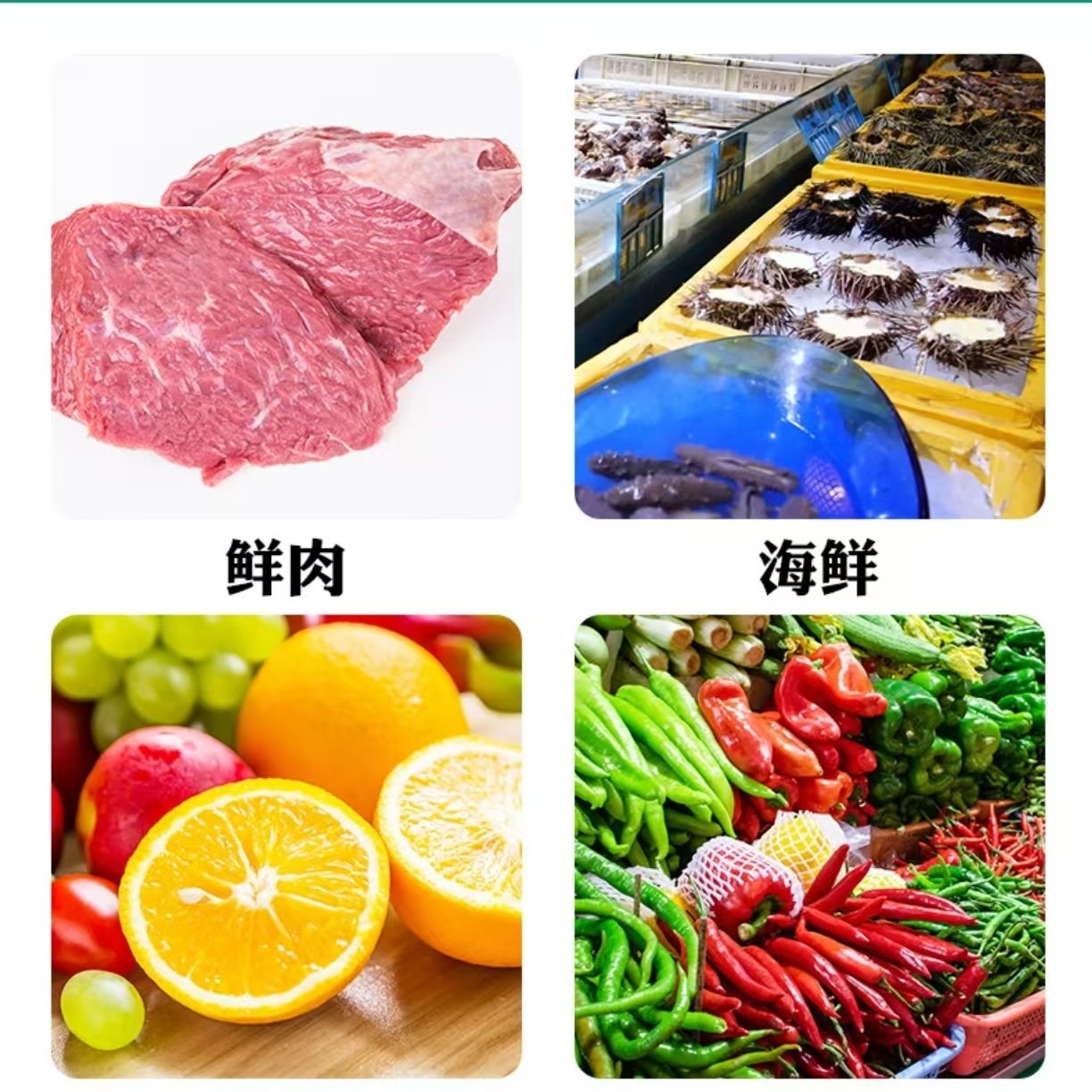 Supermarket PET Freezer Food Tray Customized Lightweight For Meat Packaging