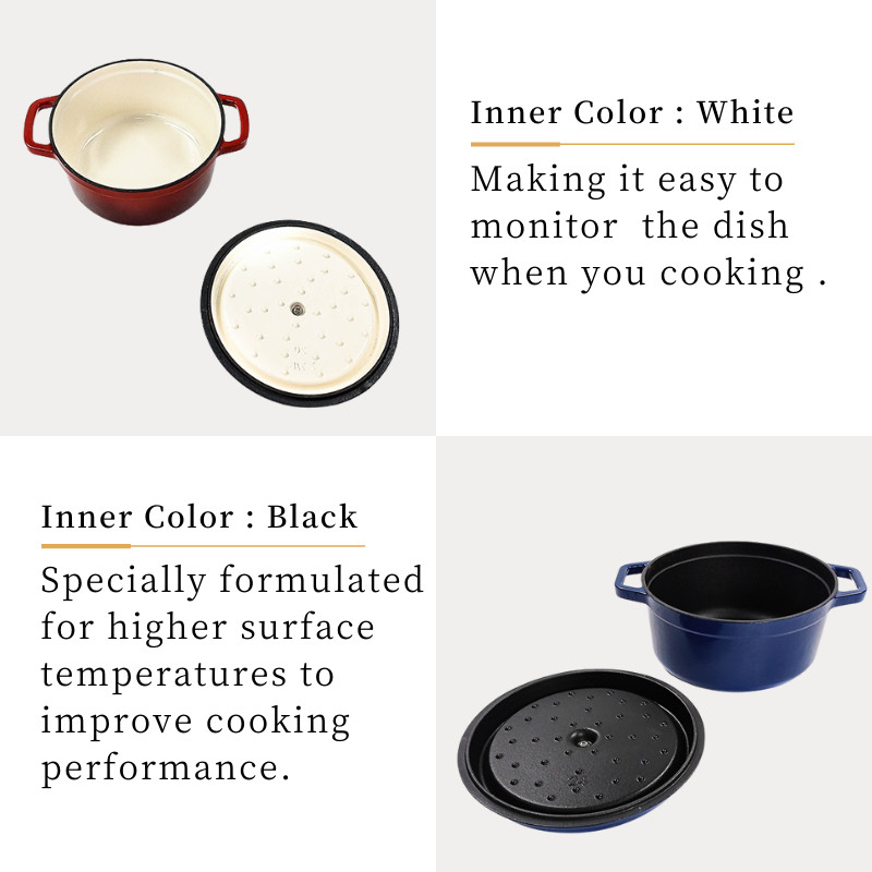 User Friendly Enamel Cast Iron Cocotte For Easy Cooking And Cleaning