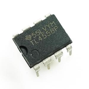 Quality IC 4558 IC Integrated Circuits 4588P TL4558 IC Dual Operational Amplifier Chip TL4558P DIP8 wholesale
