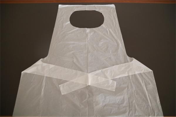 Hospital Nursing Disposable Medical Aprons , Plastic Disposable Aprons Free